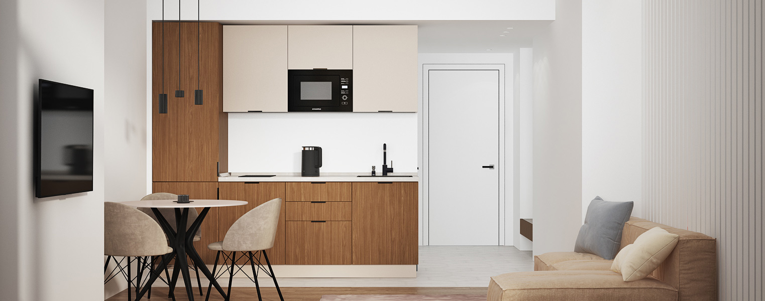 Кухня Фабио Комфорт сет 23 (2.4 м, прямая) - фото № 4