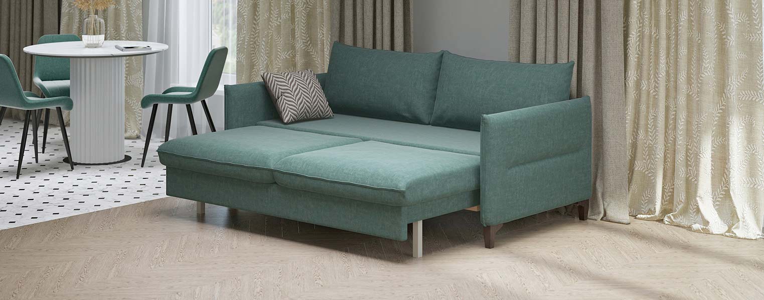 Прямой диван-кровать Нова в кухню-гостиную - фото No 3