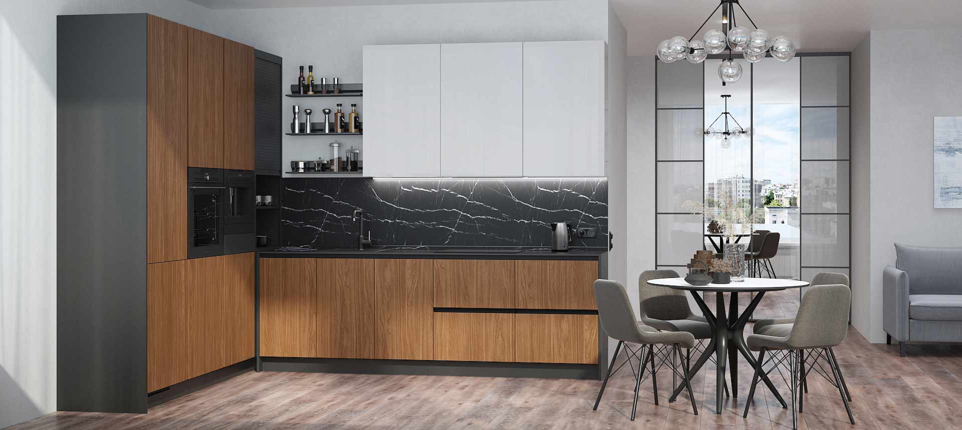 Орех Линкольн / эмаль цвет NCS S 1002-R50B 