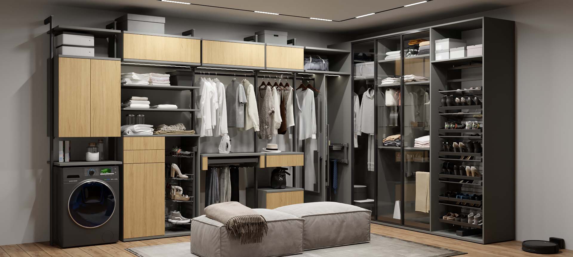 Дуб Винченца / Дымчатый Агат 