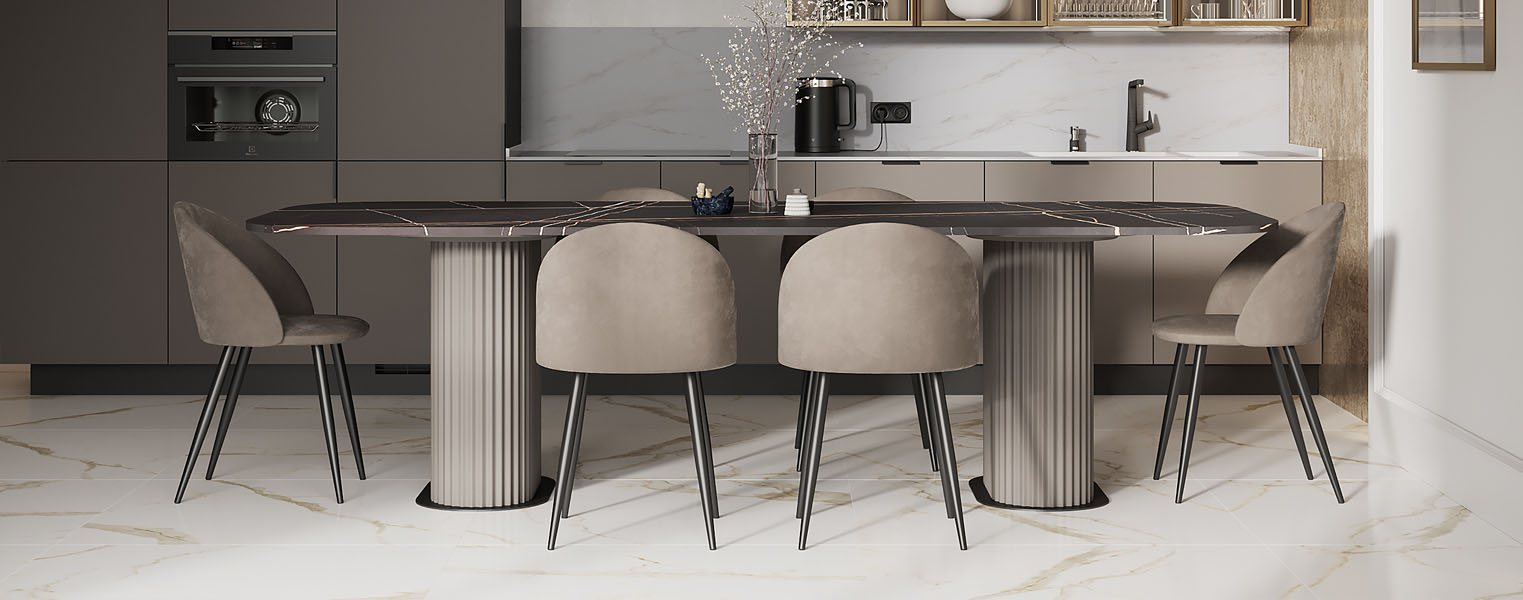 Кухонный стол Руже на двух опорах - фото No 2