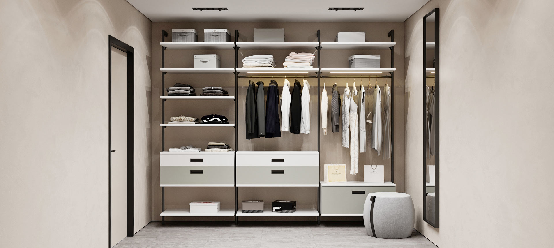 Белый премиум / Горный&nbsp;хрусталь&nbsp;матовый&nbsp;