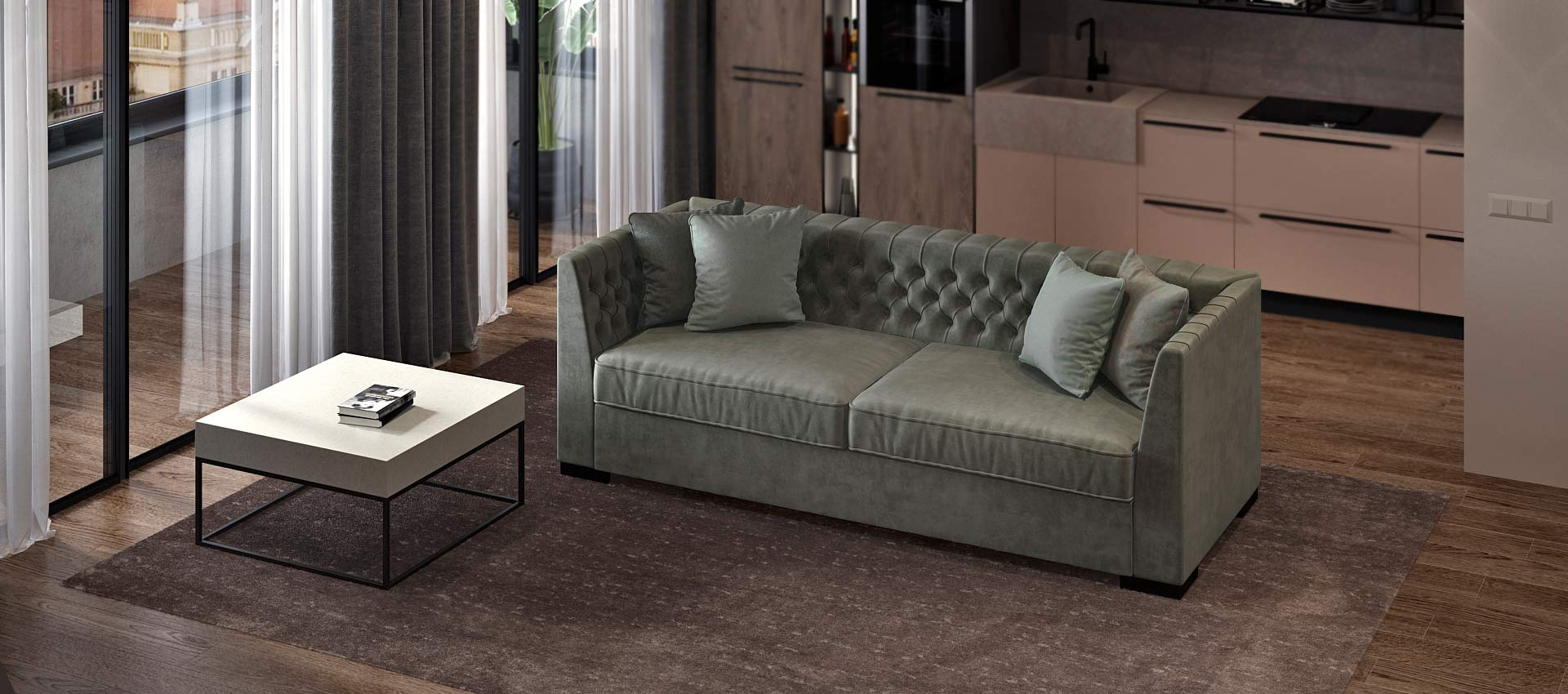 ткань NIAGARA цвет Grey