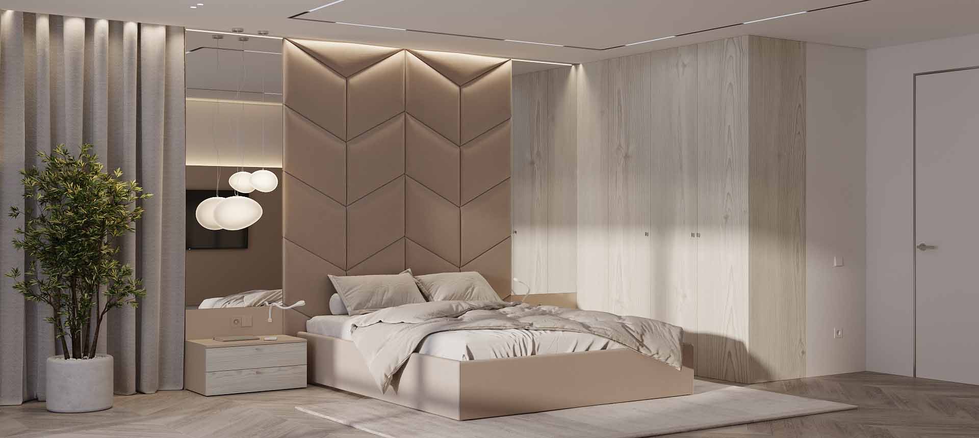 Лиственница горная / микровелюр&nbsp;NEWTONE&nbsp;цвет&nbsp;Beige&nbsp;