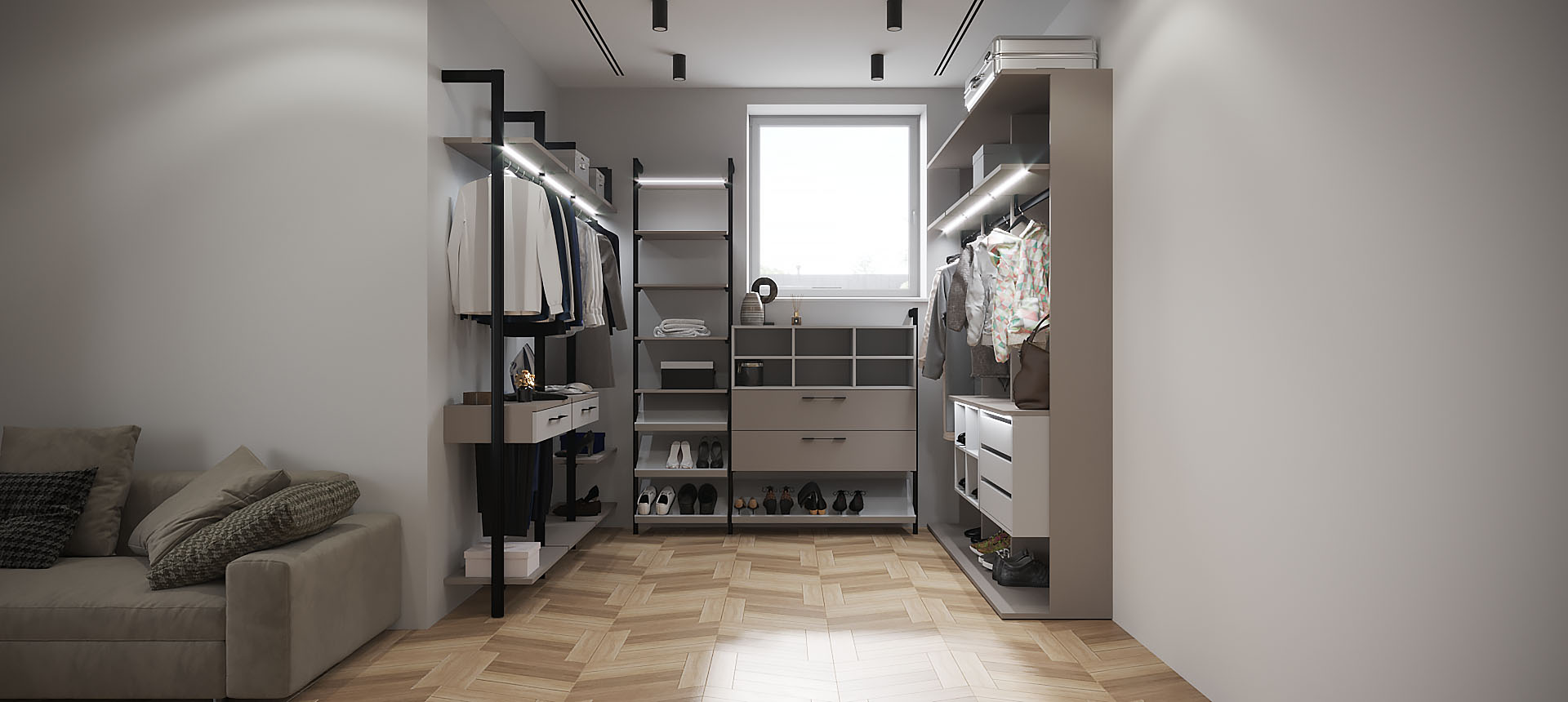 Белый Фарфоровый Оникс / Дымчатый&nbsp;Агат&nbsp;