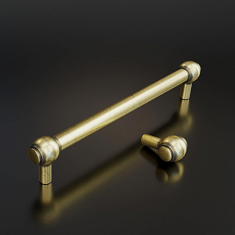 Мебельные ручки в стиле ретро - детальное фото № 5