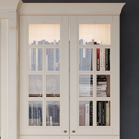 Шкаф-купе классический в спальню - детальное фото № 1