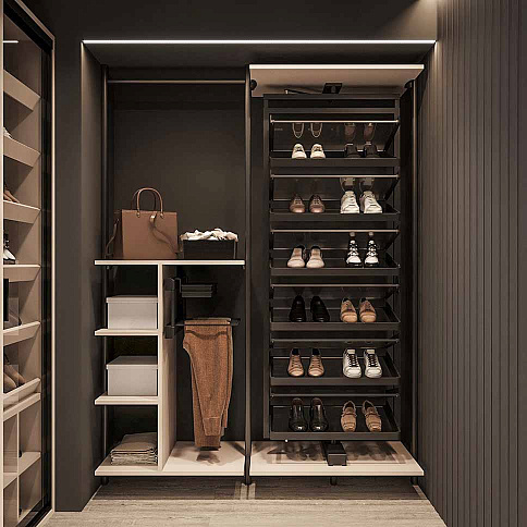 Гардеробная комната 13 - детальное фото № 1