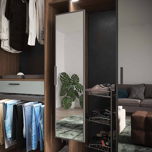 Гардеробная комната 9 - детальное фото № 9