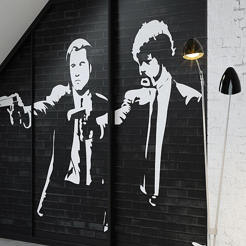 Мансардный шкаф-купе - детальное фото № 2