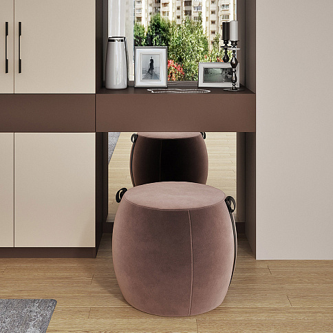 Мебель в спальню с антресольными шкафами - детальное фото № 6