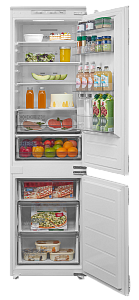 Холодильник встаиваемый с панелью Metal Cooling