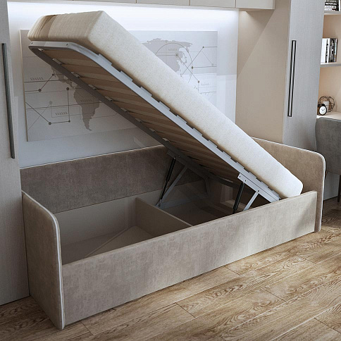 Диван Мичела бежевый - детальное фото № 1