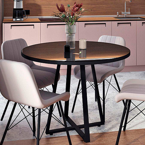 Кухонный стол Хаку круглый - детальное фото № 3