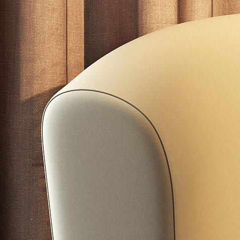 Кресло Маргарита в коже - детальное фото № 4