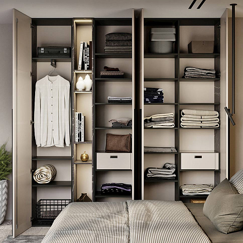 Шкаф распашной в спальню - детальное фото № 2