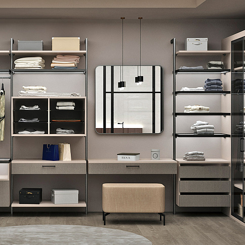 Гардеробная комната 11 - детальное фото № 1