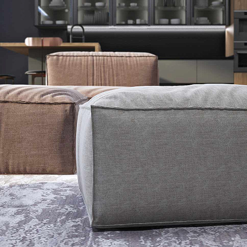 Диван Уно из разноцветных модулей - детальное фото № 2