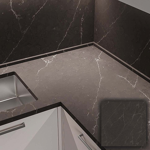 Столешницы из кварцевого агломерата - детальное фото № 1