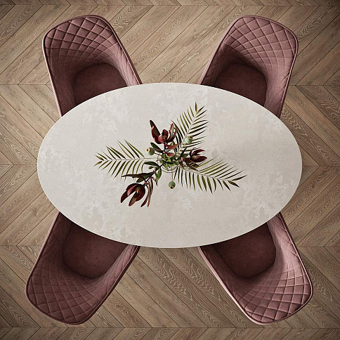 Кухонный стол Руже овальный - детальное фото № 3