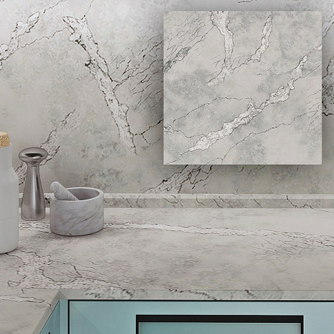 Столешницы из кварцевого агломерата - детальное фото № 13