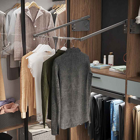 Гардеробная комната 9 - детальное фото № 3