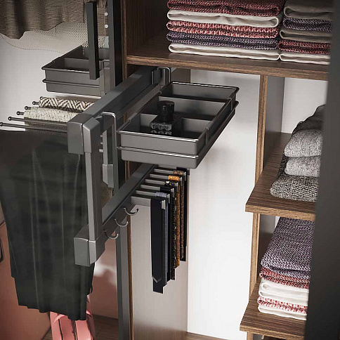 Гардеробная комната 9 - детальное фото № 8