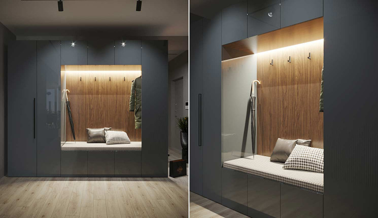 Мебель для прихожей на заказ — Прихожая 6