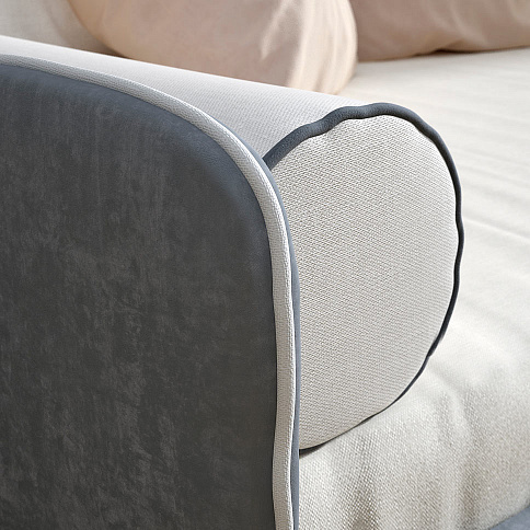 Диван Мичела серый - детальное фото № 1