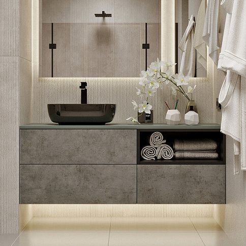 Мебель для ванной 40 - детальное фото № 1