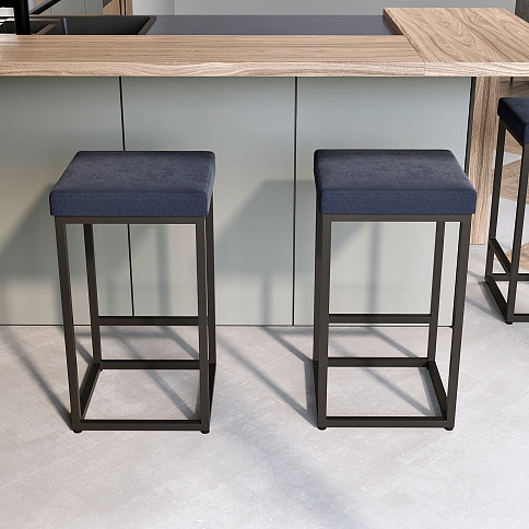 Стул барный на металлокаркасе - детальное фото № 1