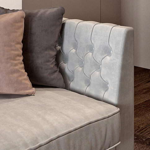 Диван Конти в сером цвете - детальное фото № 3