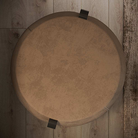 Пуф Грассо в коричневом - детальное фото № 1