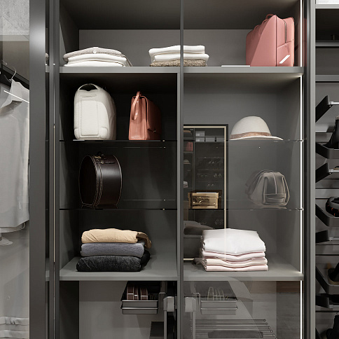 Гардеробная комната 14 - детальное фото № 2