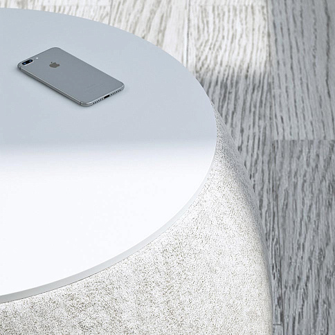 Пуф Трюфель 2 в сером цвете - детальное фото № 3