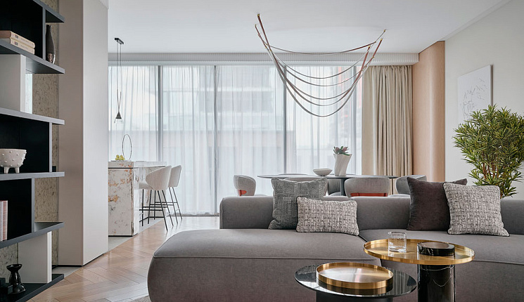 Вдохновляющая квартира в стиле «контемпорари» от Buro Bespoke