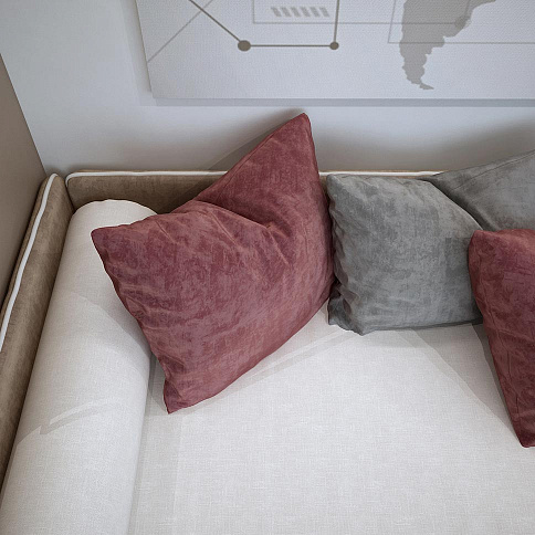 Диван Мичела бежевый - детальное фото № 5