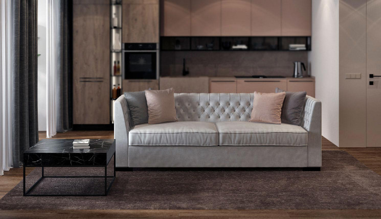Диван Конти в сером цвете