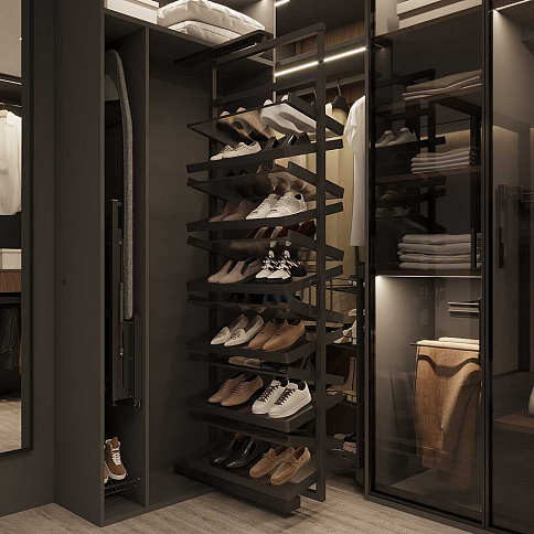 Гардеробная комната 10 - детальное фото № 1