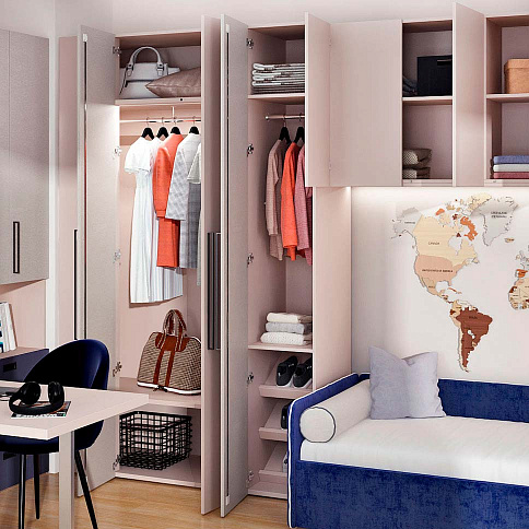 Шкаф с полками в детскую - детальное фото № 3