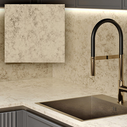 Столешницы из кварцевого агломерата - детальное фото № 19