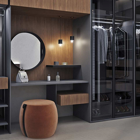 Гардеробная комната 4 - детальное фото № 5