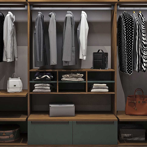 Гардеробная комната 2 - детальное фото № 4