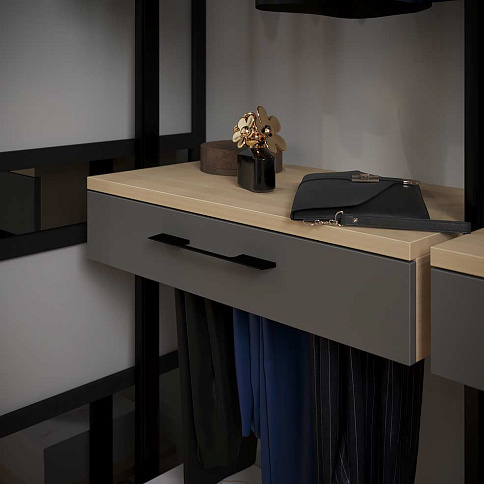 Гардеробная комната 3 - детальное фото № 3