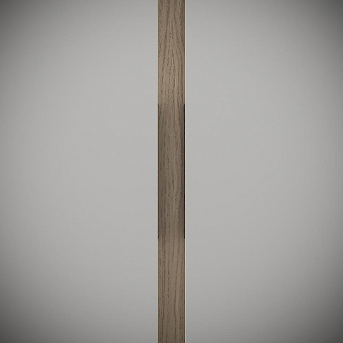 Белый шкаф в прихожую со стеллажом - детальное фото № 2